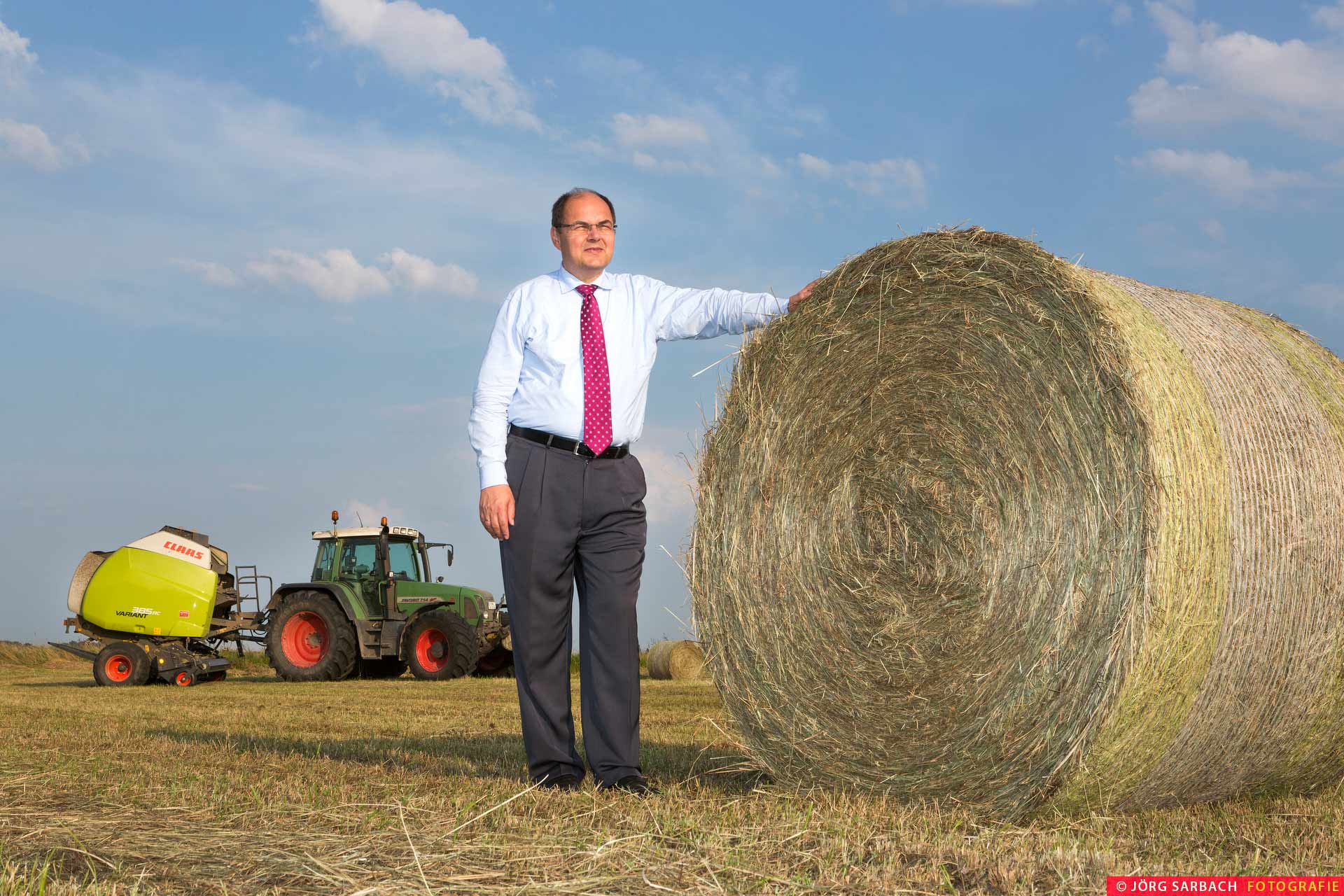 Landwirtschaft, Politik, Minister, Schmidt, Heu, Krawatte
