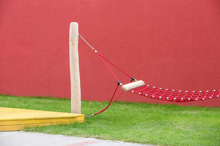 Architektur, Architekten, Tilgner, Grotz, Spielplatz, rot, gelb, grün