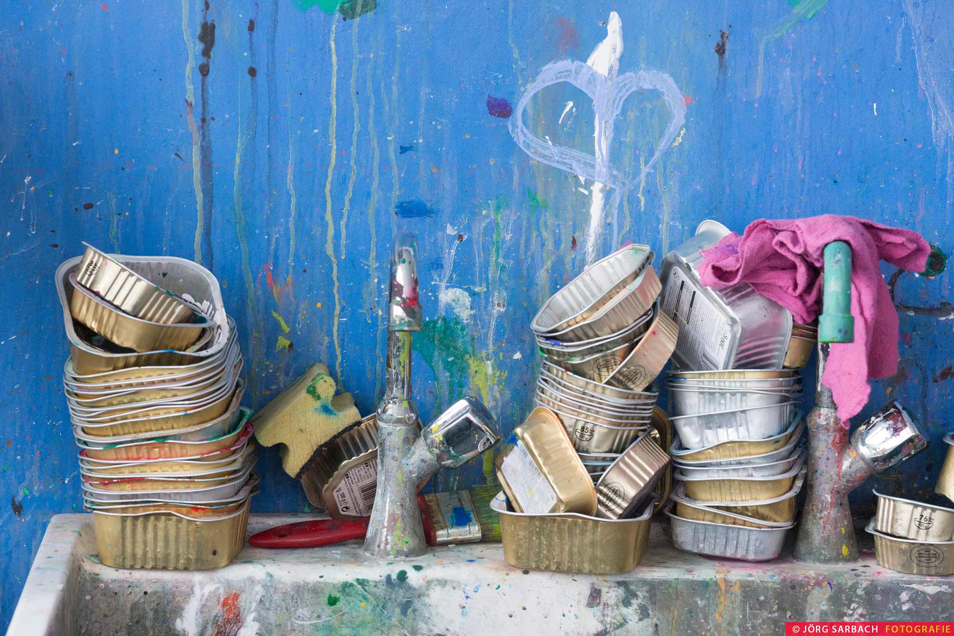 Schule, Kunst, Kunstraum, Farben, Kunsterziehung