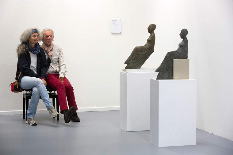 Kunst, Kunstausstellung, Kunsthalle, Worpswede, Bildhauer, Altenstein