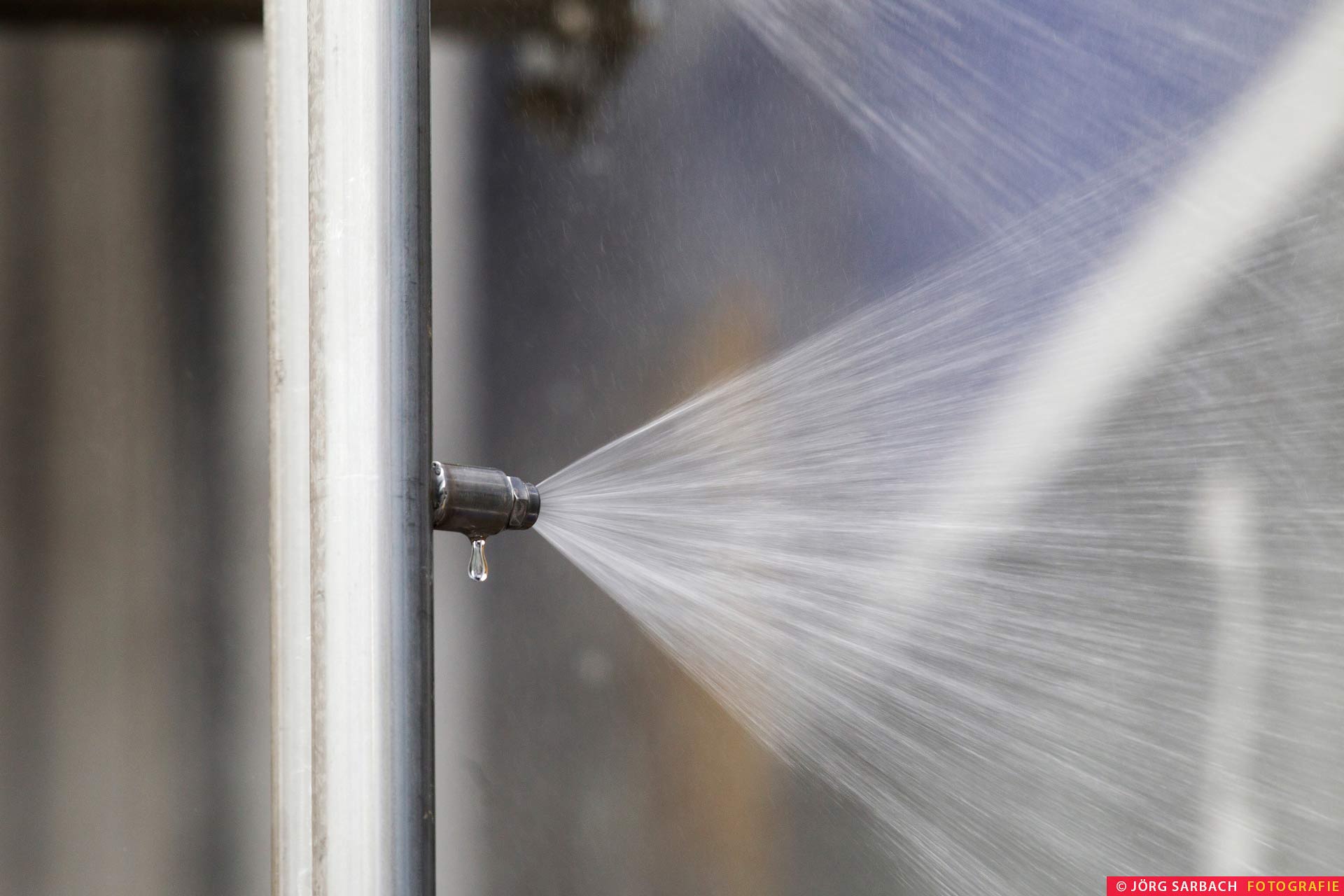 Nordwestbahn, Bahn, Zug, Waschanlage, Wasser