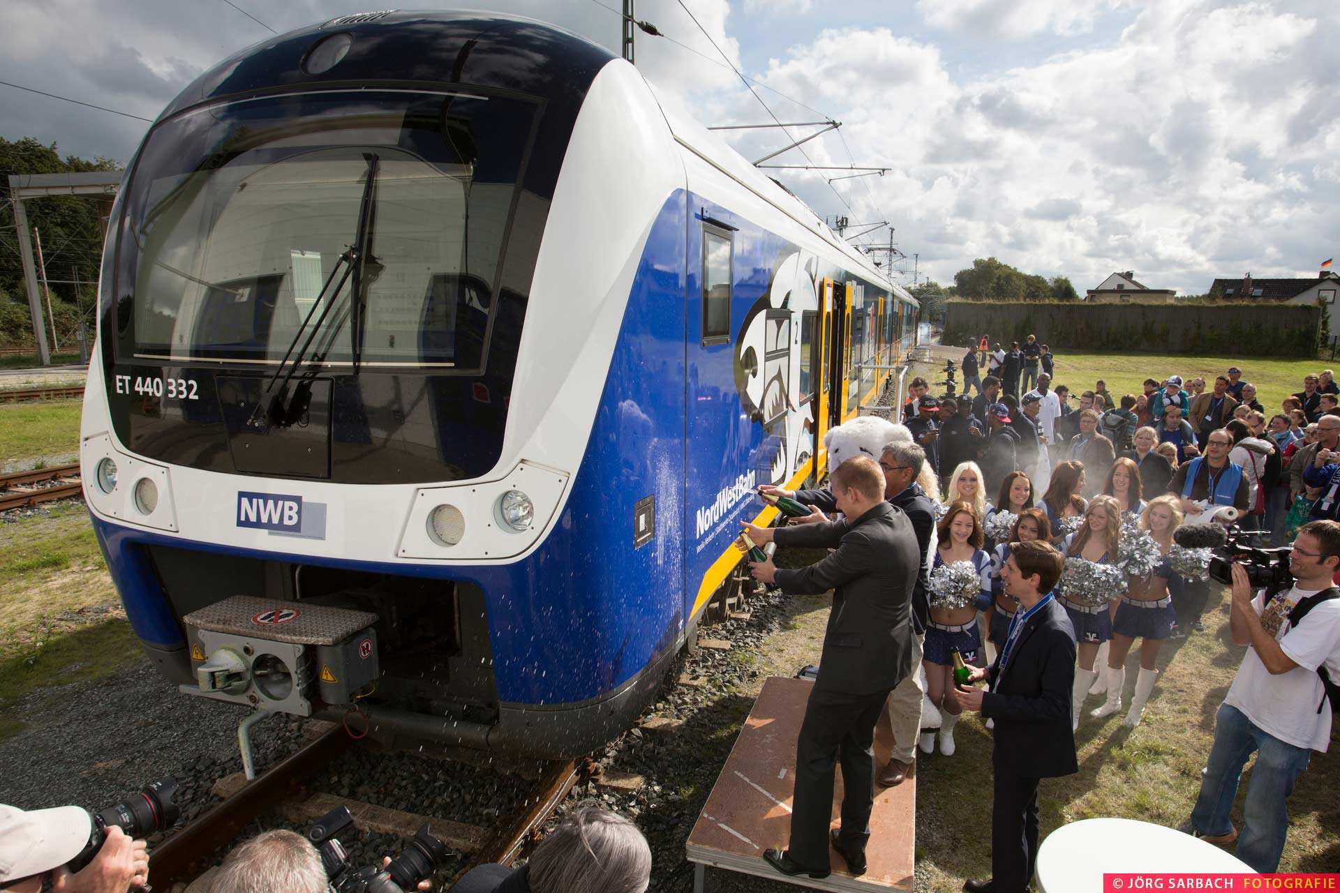Nordwestbahn, Bahn, Zug, Zugtaufe