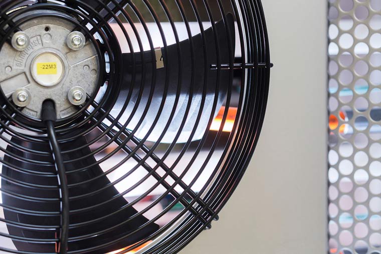 Ventilator, Kühlung