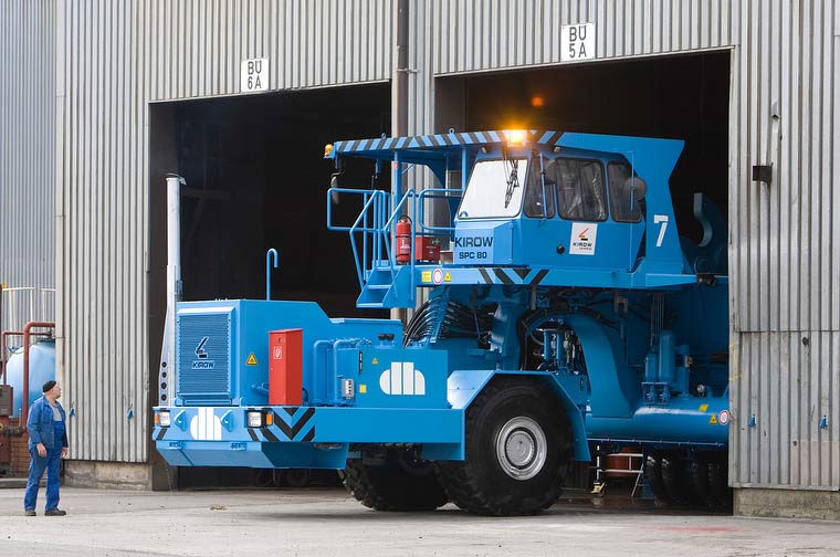 Schlacketransporter, Detlef Hegemann GmbH, Sonderfahrzeug, Kirow SPC80